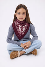 Petit Bandana Rodéo Small Rodeo - Bordeaux - Enfant