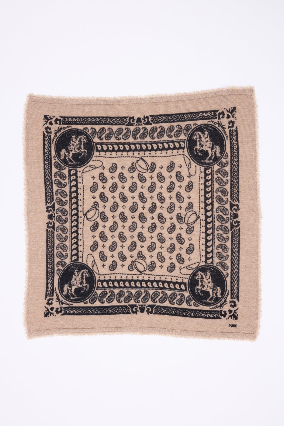 Small Rodeo Bandana - Cream Beige - Kids