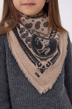 Small Rodeo Bandana - Cream Beige - Kids