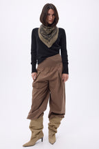 Petit Bandana Rodéo Small Rodeo - Khaki Chine - Femme