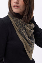 Petit Bandana Rodéo Small Rodeo - Khaki Chine - Femme