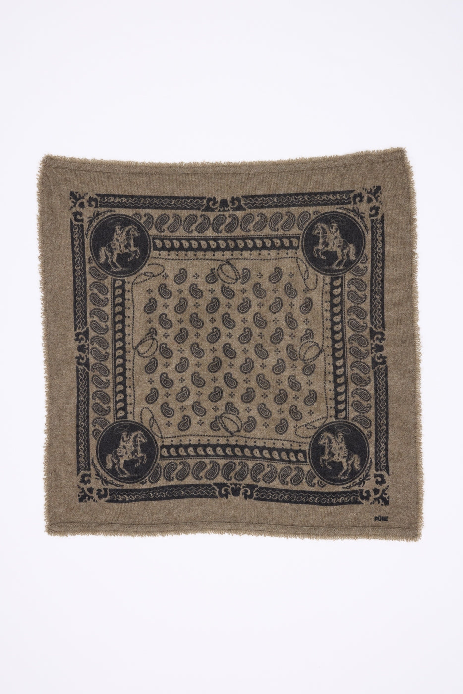 Petit Bandana Rodéo Small Rodeo - Khaki Chine - Femme