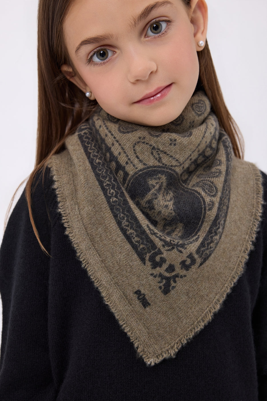 Bandana pequeño de rodeo Small Rodeo - caqui jaspeado - niño