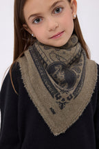 Bandana pequeño de rodeo Small Rodeo - caqui jaspeado - niño