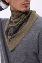 Small Rodeo Bandana - Heather Khaki - Men