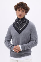 Petit Bandana Star - Noir - Homme