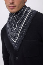 Petit Bandana Star - Noir - Homme