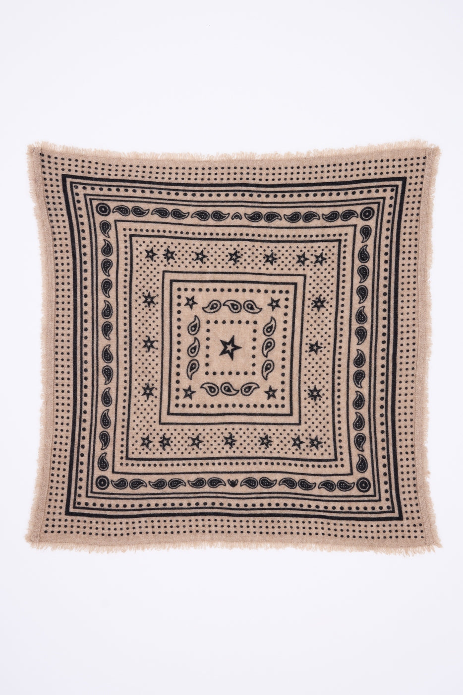 Bandana Star pequeño - Beige crema - Niño