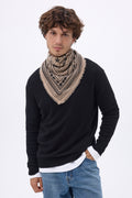 Petit Bandana Star - Beige Creme - Homme