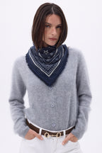 Bandana pequeño Star - Azul marino - Mujer