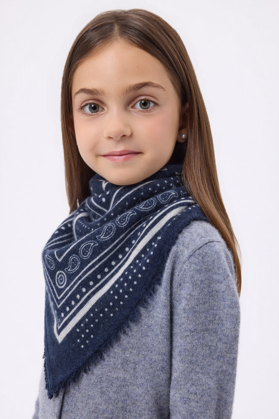 Petit Bandana Star - Bleu Marine - Enfant