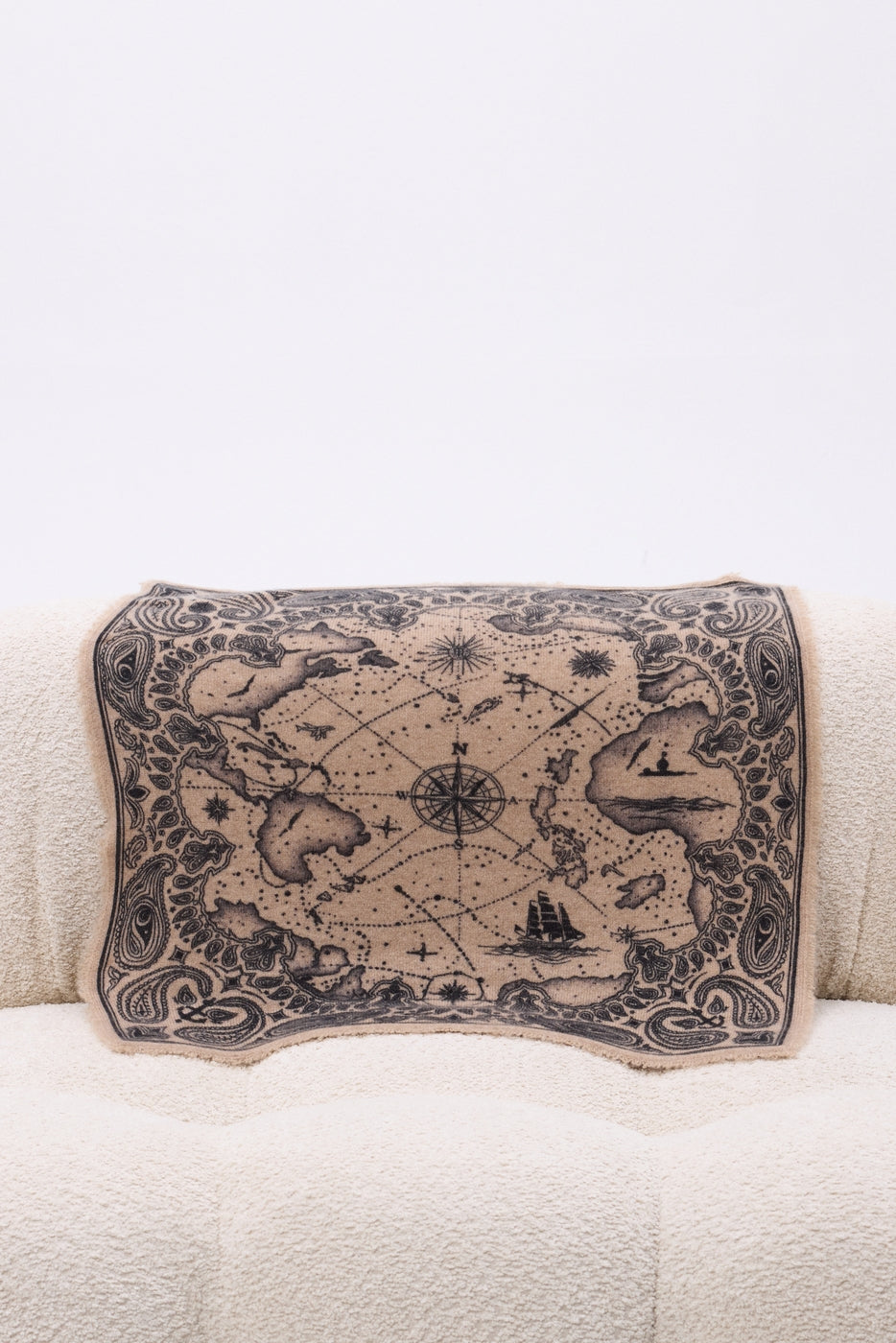 Petit Bandana Vasco - Beige Creme - Femme