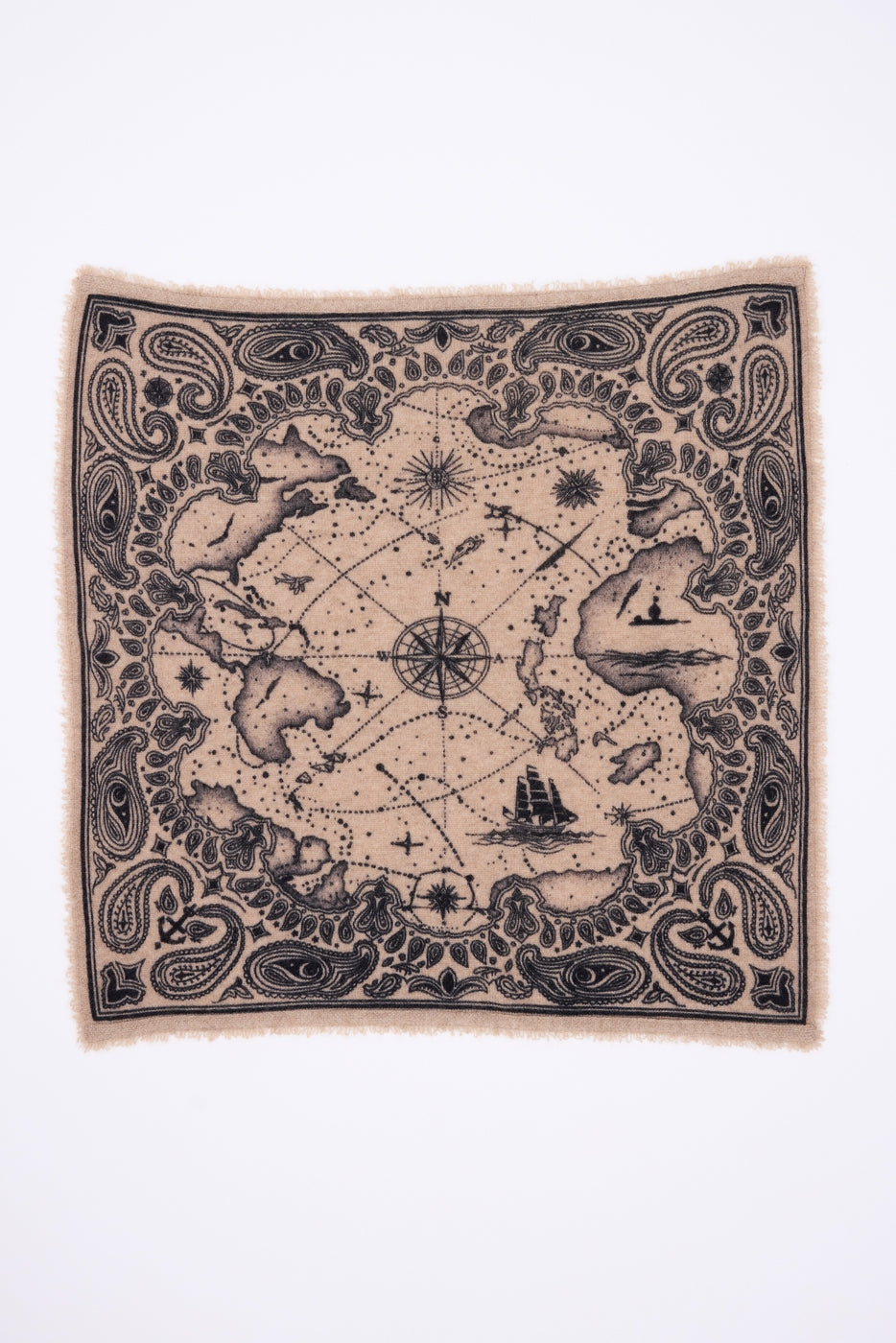 Petit Bandana Vasco - Beige Creme - Femme
