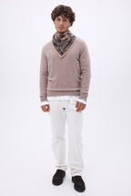 Bandana pequeño Vasco - Beige crema - Hombre