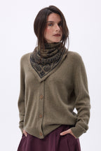Petit Bandana Vasco - Khaki Chine - Femme