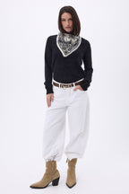 Bandana pequeño Vasco - Blanco - Mujer