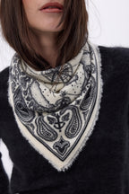 Bandana pequeño Vasco - Blanco - Mujer