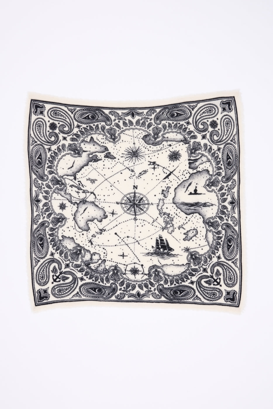 Bandana pequeño Vasco - Blanco - Mujer