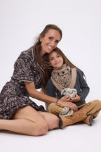 Bandana pequeño Zodiac - Beige crema - Niño