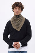 Small Zodiac Bandana - Mottled Khaki - Men