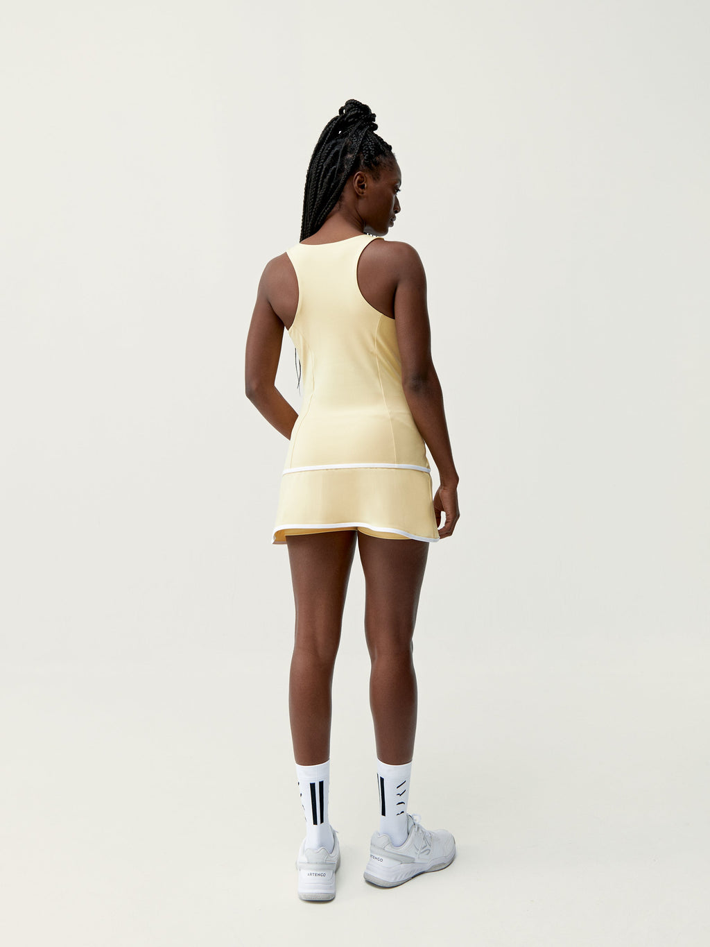 Top Smash - Jaune Doux/Blanc - Femme