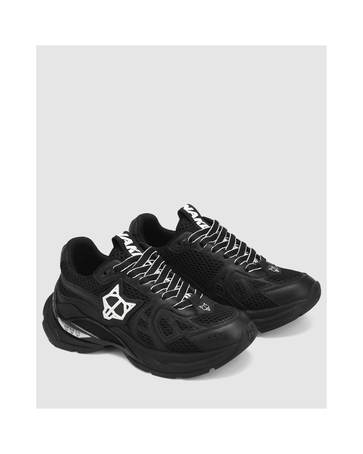 Sneakers Smash - Doppio Nero - Donna