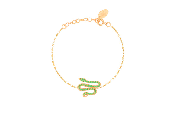 Green Snake Bracelet