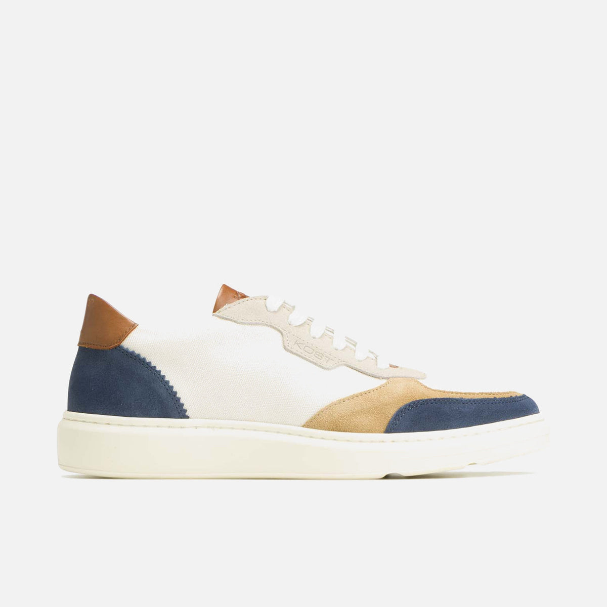 Snooze T Trainers - Blue/Beige/Camel