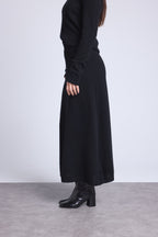 Falda Larga Sofia - Negro - Mujer