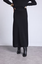 Falda Larga Sofia - Negro - Mujer