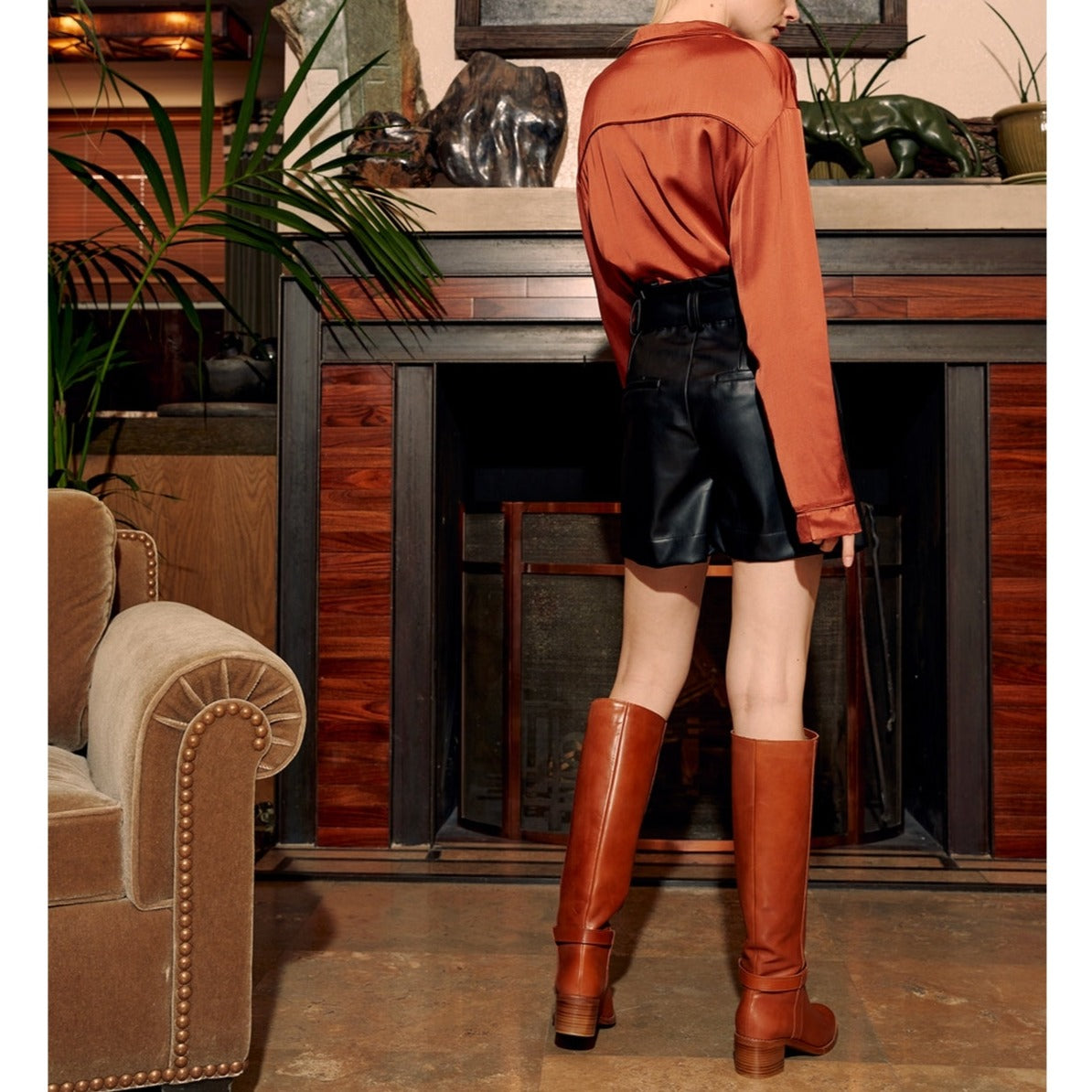 Short Sonia Rock - Black - Femme