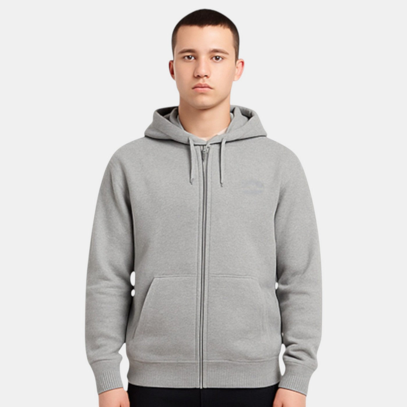 Ellesse Men's Hooded Jacket - Gray