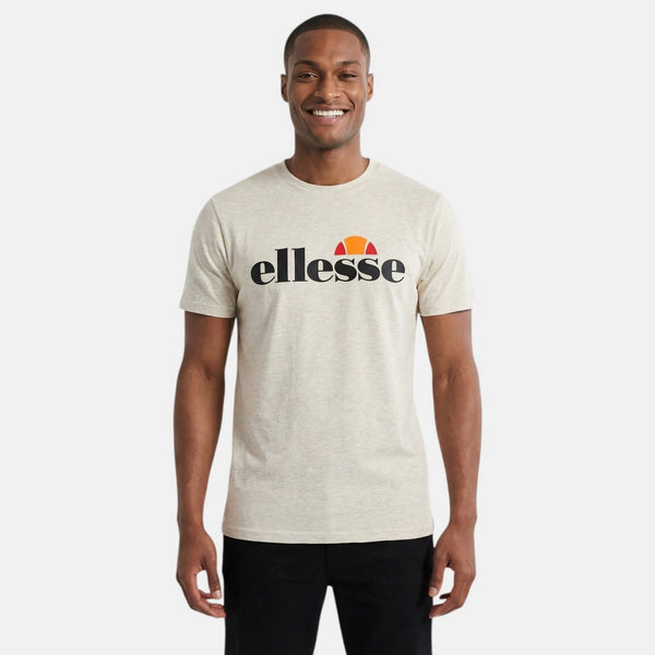 T-Shirt Manches Courtes Ellesse Homme - Ecru
