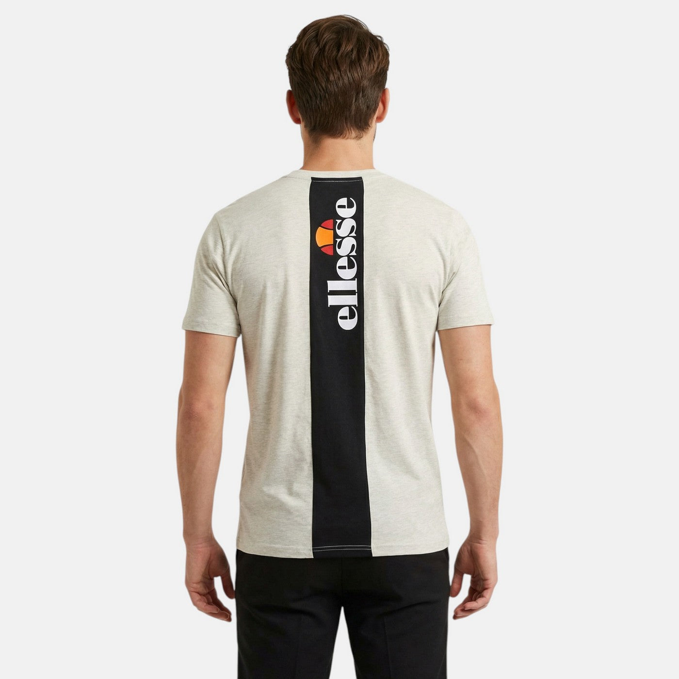Ellesse Men's Short Sleeve T-Shirt - Ecru