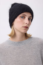 Gorro – Cachemira cepillada Soren - Negro - Unisex