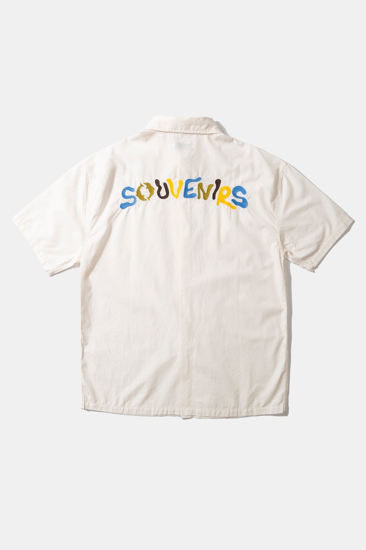 Camisa Lisa Souvenirs Blanco Roto