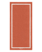 Plain Beach Towel 90X200 cm - Rust / Cream