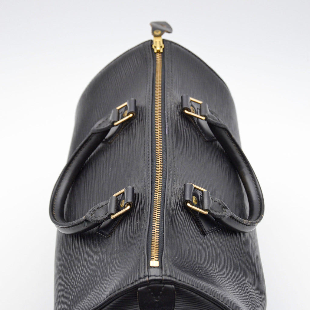 Louis Vuitton Speedy 30 Épi Noir