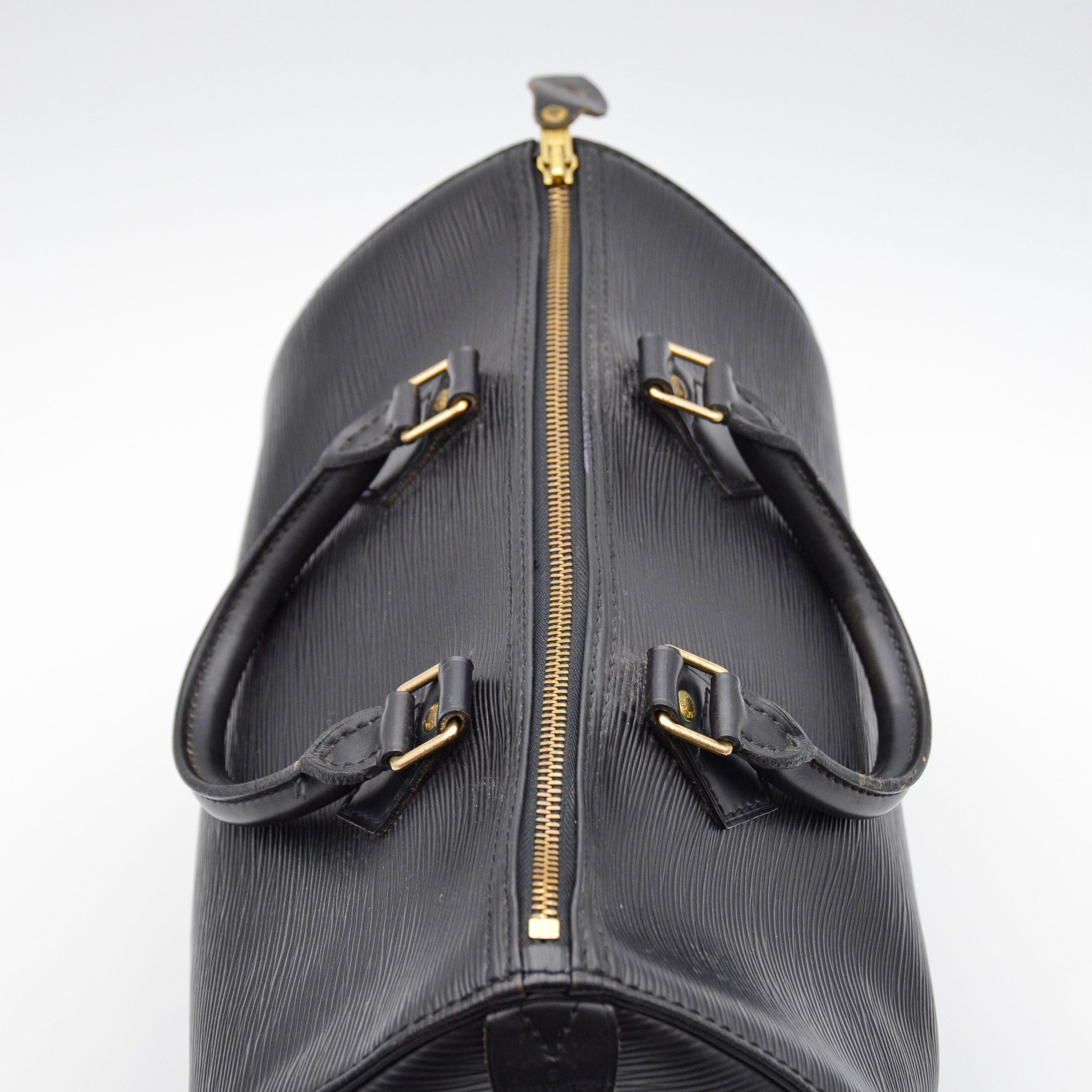 Louis Vuitton Speedy 30 Épi Noir