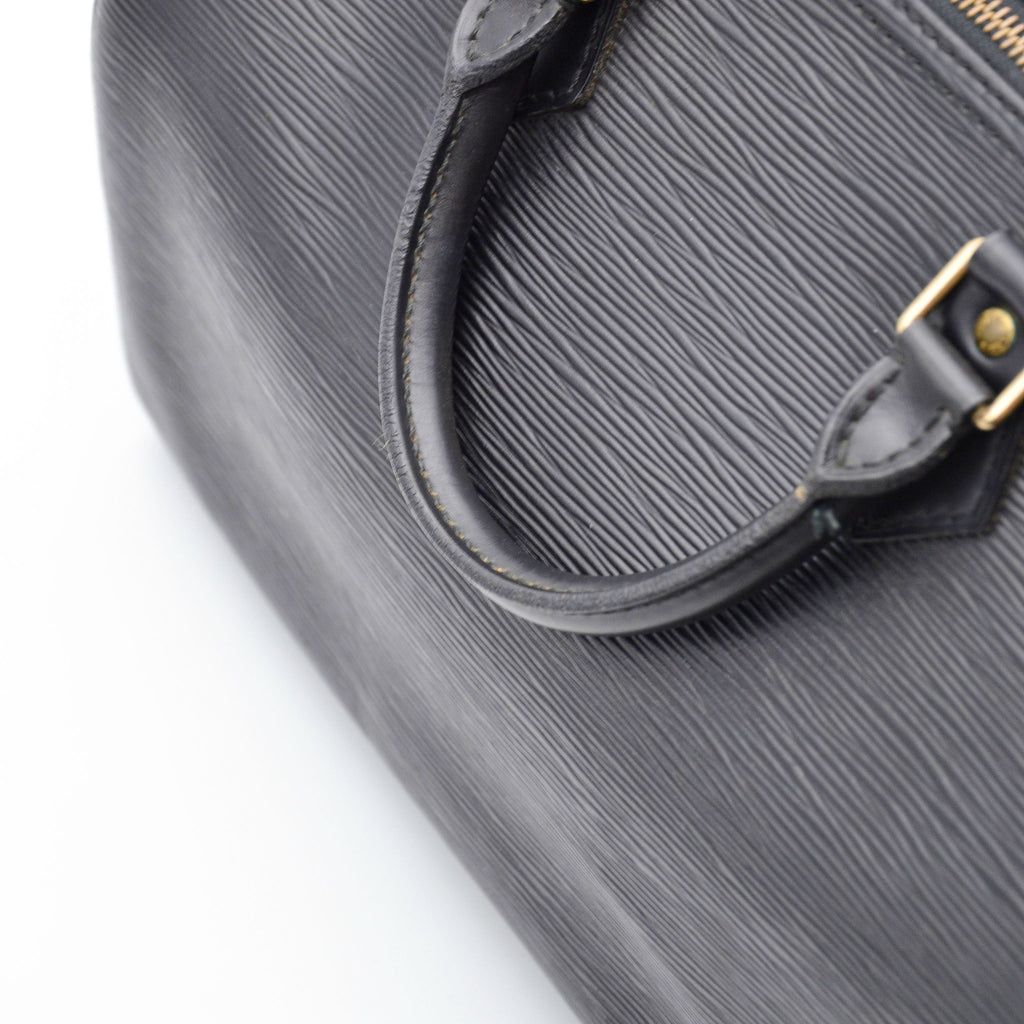 Louis Vuitton Speedy 30 Épi Noir