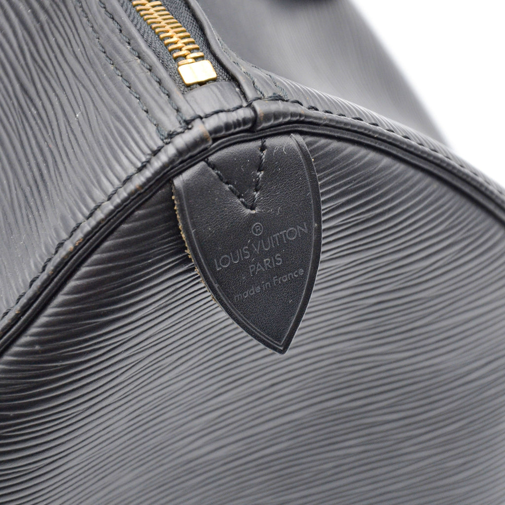 Louis Vuitton Speedy 30 Épi Noir