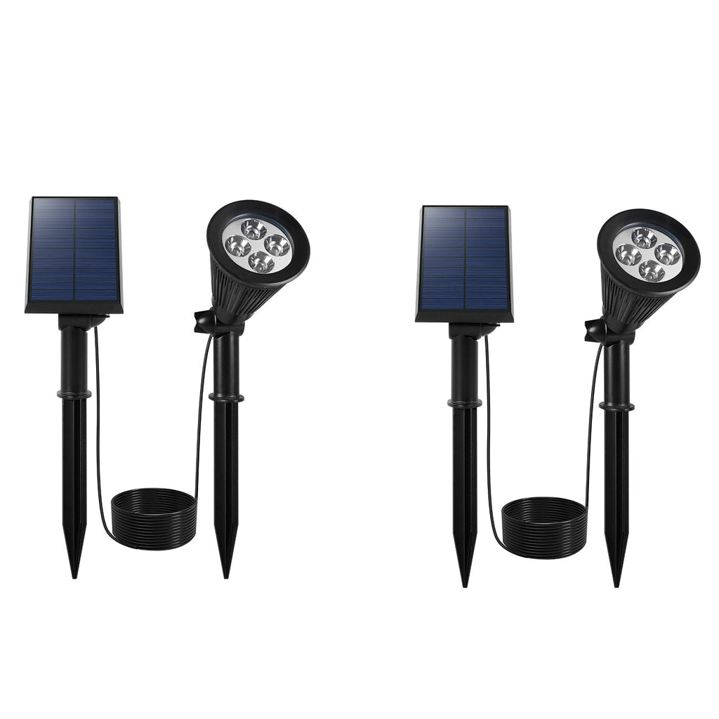 Spiky - Spot Solaire - Plastique - Noir