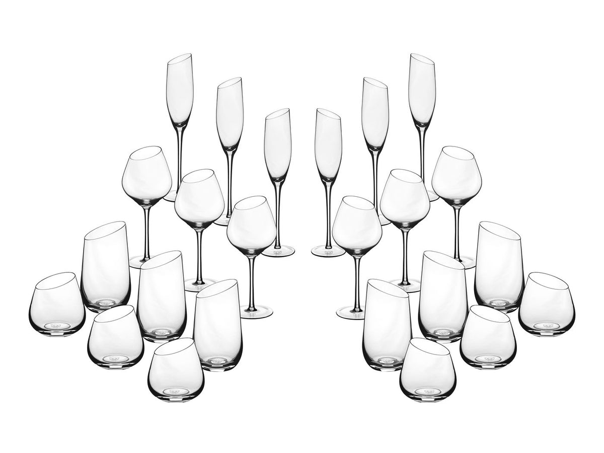 Nude - Set med 24 glas - Sväva