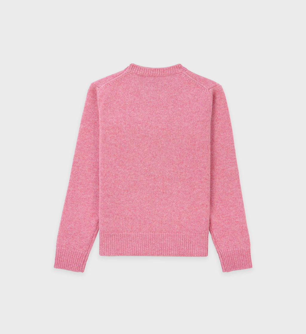 Jersey Src Wool - Strawberry - Mujer