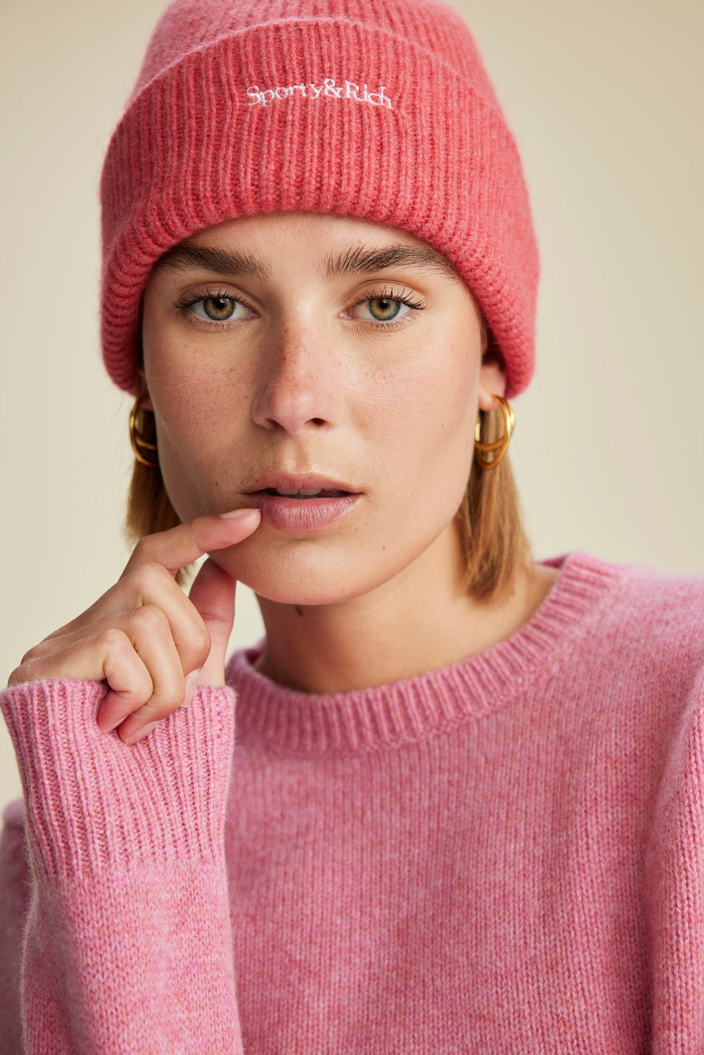 Jersey Src Wool - Strawberry - Mujer
