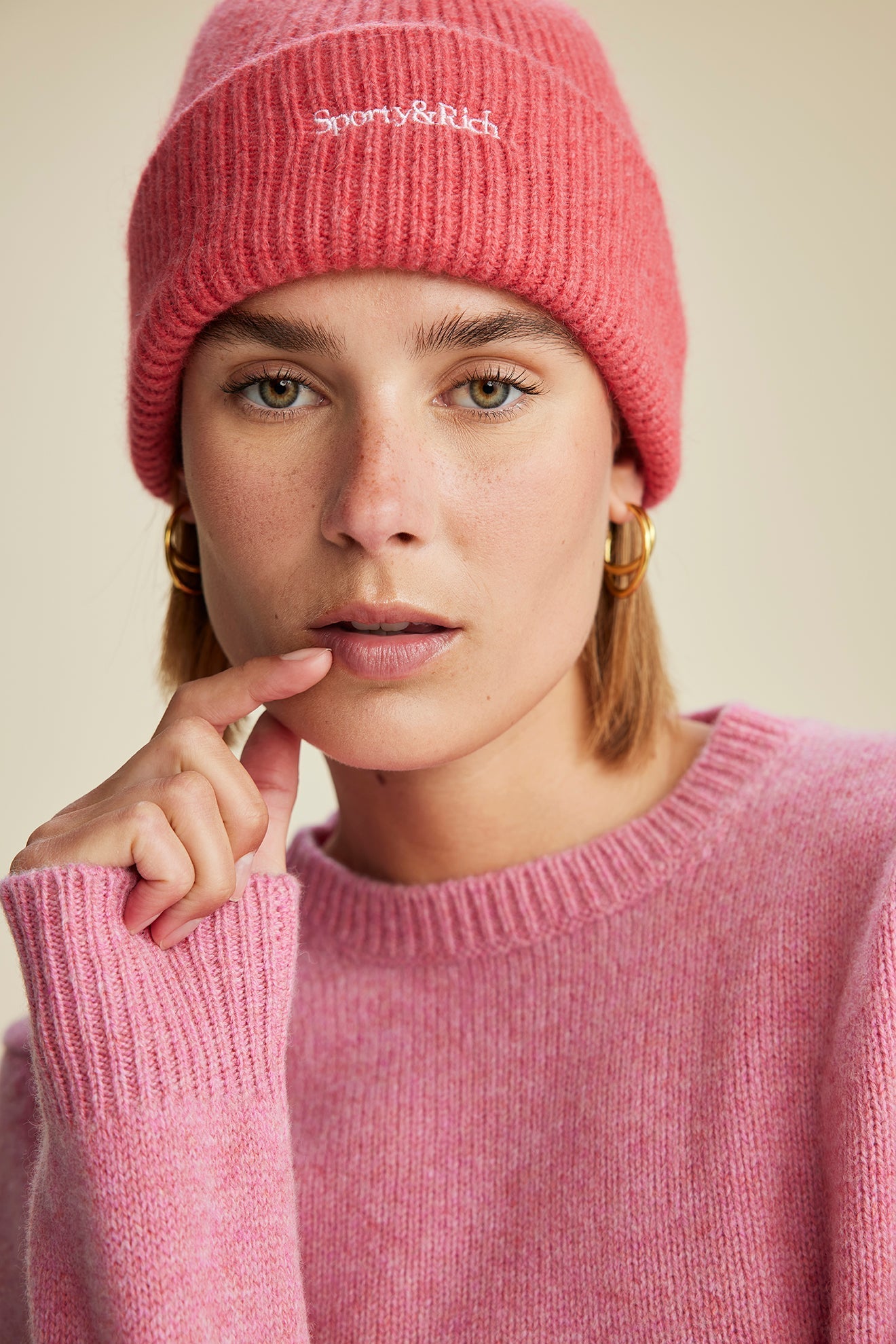 Jersey Src Wool - Strawberry - Mujer