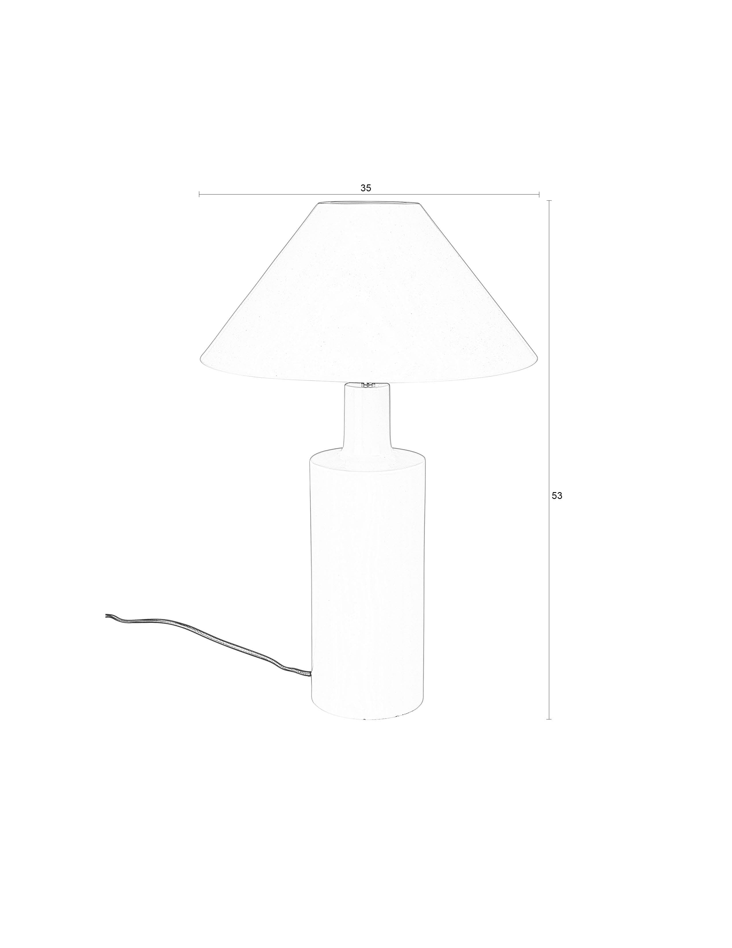 Wonders - Lampe De Table - Fer - Marron Brillant
