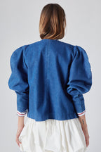 Camila Dark Denim Jacket