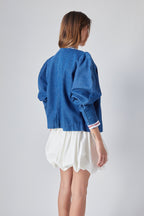 Camila Dark Denim Jacket