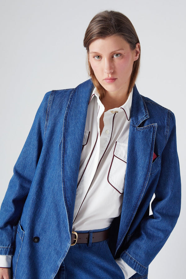 Blazer vaquero oscuro Felix